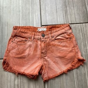 Free People Jean Shorts